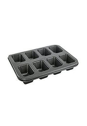 8-Cup Mini Loaf Pan, Non-Stick Carbon Steel Bread Baking Pan by Winco – 8-Cup, 0.3125 pounds, Carbon Steel, Model HLF-8MN