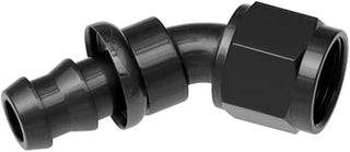 Redhorse Performance 2045-16-2 -16 An 45 Degree Push Lock Hose End - Black