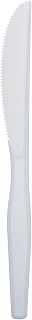 Dixie Individually Wrapped 7" Medium-Weight Polystyrene Knife by GP PRO (Georgia-Pacific), White, KM23C7, (Case of 1,000)