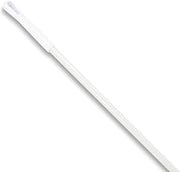 SPARTA Fiberglass Broomstick Replacement Broom Handle with Acme Threaded Tip for Industrial Cleaning Tools, Fiberglass, 60 Inches, White