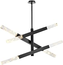 Elegant Lighting Ari 3-Bar Pendant in Black