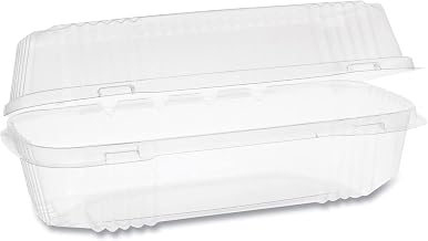 PACTIV Container 9 Hoagie Hinged, 250 CT
