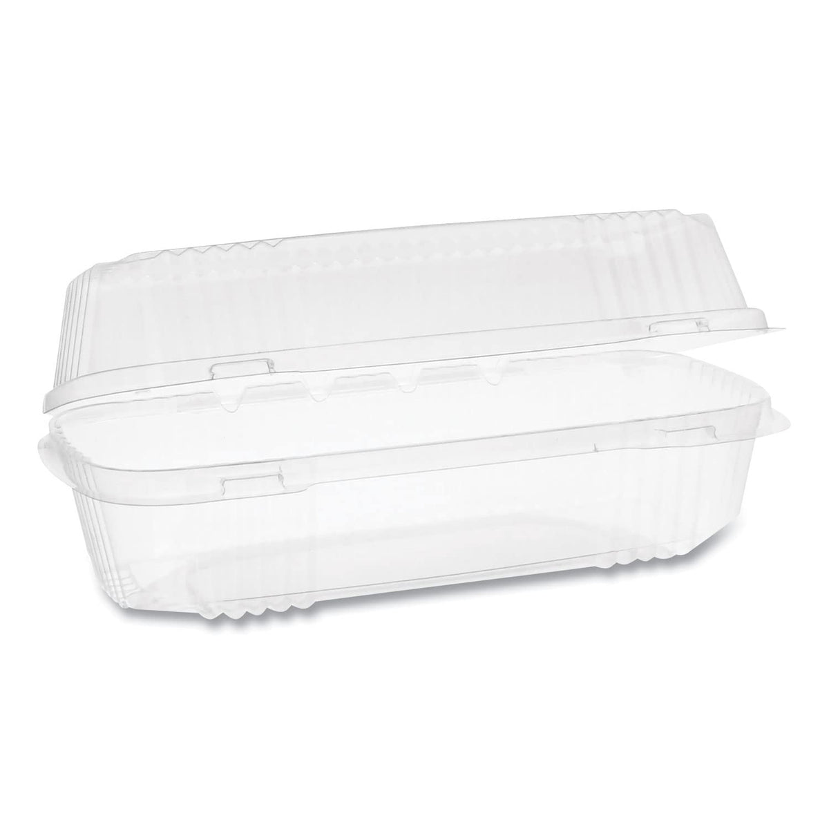 Container 9 Hoagie Hinged by PACTIV – 250 CT, 250.0 milliliters, OPS Plastic, Clear, Model YCI81049