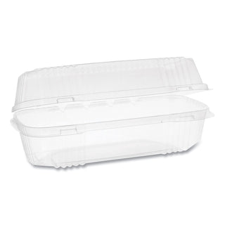 Container 9 Hoagie Hinged by PACTIV – 250 CT, 250.0 milliliters, OPS Plastic, Clear, Model YCI81049