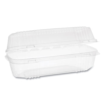 Container 9 Hoagie Hinged by PACTIV – 250 CT, 250.0 milliliters, OPS Plastic, Clear, Model YCI81049