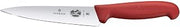 Victorinox Fibrox Pro Chef Knife, Straight, 6", Red