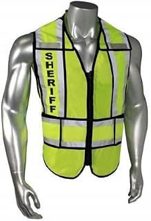 Radians 207 Breakaway 1" Split Vest, Sheriff/Black Trim/Green, Regular/Medium/X-Large