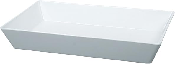 Yanco Rome Collection Melamine Rectangular Plate Deep 13 3/4" X 10" X 2 1/2" BOX of 12
