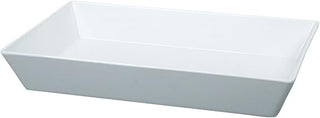 Yanco Rome Collection Melamine Rectangular Plate Deep 13 3/4" X 10" X 2 1/2" BOX of 12
