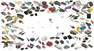 Molex/Waldom, 202437-0603, Connector Stacking Plug 60 Position 0.8mm Stack Height 0.35mm Solder Straight Surface Mount Emboss T/R (15000 Item/s)