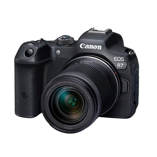 EOS R7 Mirrorless Camera with 18-150mm Lens Bundle by Canon – Black, Model CAER718150-K1