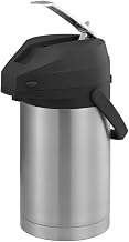 Service Ideas CTAL25BL Airpot, 2.5 Liter Capacity, Lever Style, Black Lid (Case of 6)