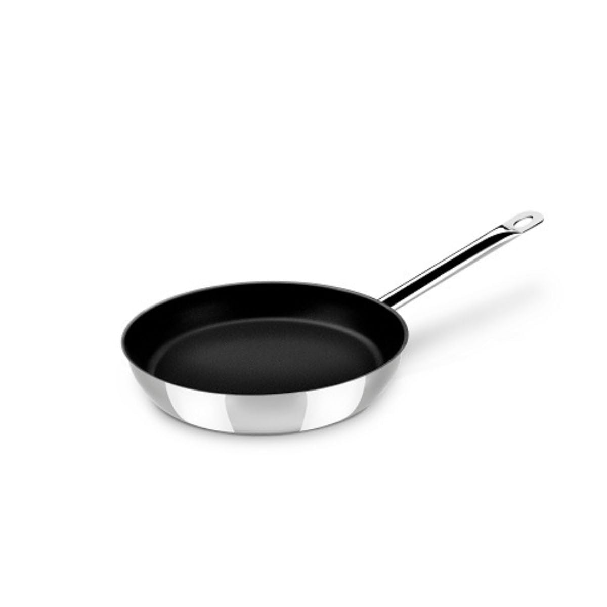 Chef Non-Stick-Fry-pan by Monix – 20cm, 1.4 liters, Stainless Steel, Schwarz, Model M461320