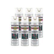 Rust-Oleum 15 Ounce (Pack of 6) / White / Gloss Spray Paint