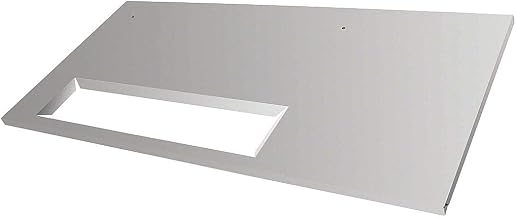 Ice-O-Matic KBT5 Top/Adapter Kit Replacement for 30" ICE/CIM Series and B100 Bin | Heavy-Duty Mounted Flat Lid Attachment for Nugget Dice Ice Cube Maker Machine | Stainless Steel, 22"H x 23.5"D