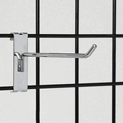 Chrome Grid Wall Hooks by Retail Resource – Model GH4