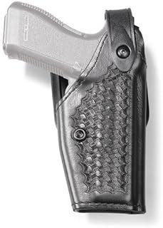 Safariland, 6280, SLS, Level 2 Retention Duty Holster, Fits: Glock 20, 21 w/ITI M6 (4.5"), Mid-Ride, Basketweave Black, Left Hand