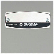 Infinity Two-Tier Two-Door Locker with Recessed Handle & by Global Industrial – Stainless Steel, Grey, Model 254123GY