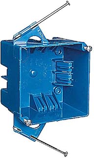 Carlon Junction Box 32 Cu In Pvc 2 Gang Blue Bulk