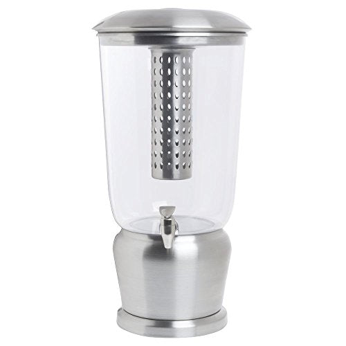HUBERT 5 Gallon / Clear / Modern Iced Beverage Dispensers