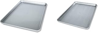 USA Pan Extra Large and Half Sheet Baking Pans | Commercial Grade Aluminized Steel Bakeware