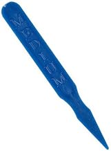 Royal Paper Products Medium Steak Marker Blue, Plastic | 1000/Box