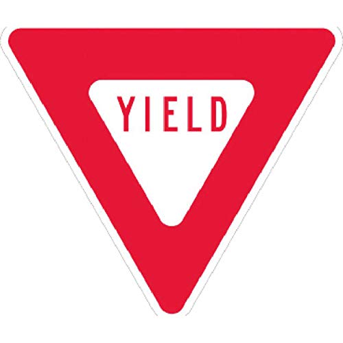 NMC Aluminum Sign by National Marker – Aluminum, Red/White, Model TM124J