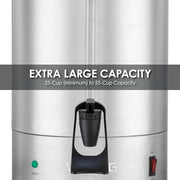 Waring 55-Cup / 55 Cup Capacity / Silver Coffee Urns