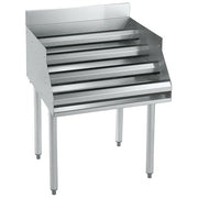 Metal 1800 Series Underbar Liquor Bottle Display Unit 12"W x 24"D 12 Bottle Capacity by Krowne – Model 18-12RD