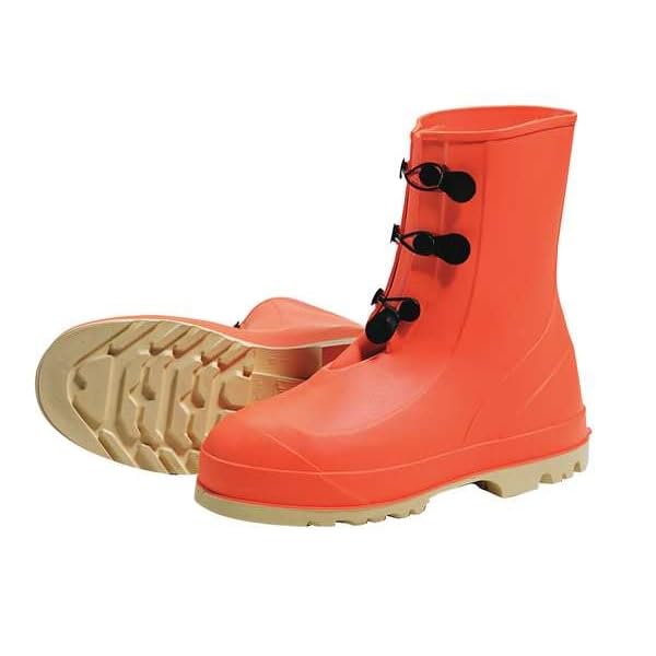 HAZPROOF BOOTS by TINGLEY – 12, Special Polymer, Orange/Cream, Model 82330