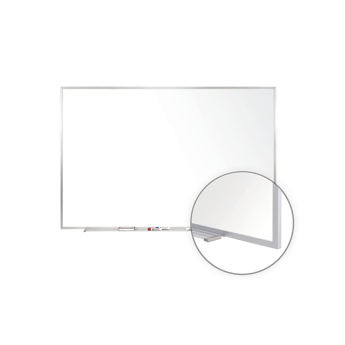 Ghent Aluminum Frame / 49"W x 36.5"H / 1 Dry Erase Boards