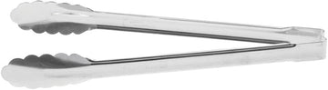 Vollrath 4781210 Stainless Steel 12" Utility Tong, Silver