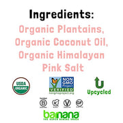 Barnana Himalayan Pink Sea Salt / 5 Ounce (Pack of 8) / 1 Dried Banana Chips