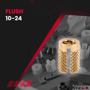 E-Z LOK 10-24 Pack of 25 / 10-24 / Gold Press-In Inserts
