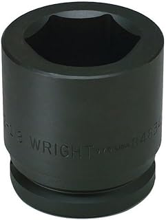 Wright Tool 848104 1-1/2" Drive 6 Point Standard Impact Socket, 6-1/2"