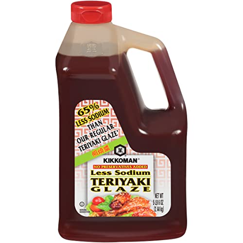Kikkoman Low Sodium Preservative Free / 86 Ounce (Pack of 1) / 1 Teriyaki Sauce