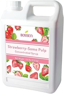 Bossen Concentrated Syrup_5.5 lb (Strawberry)