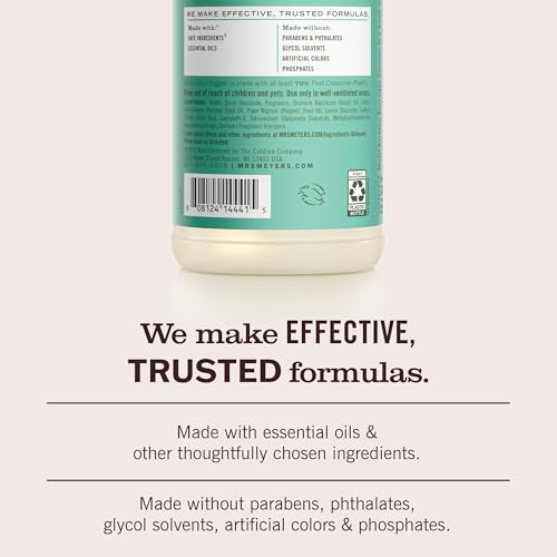 Mrs. MEYER'S Basil / 16 Fl Oz (Pack of 1) / Standard Packaging All-Purpose Cleaners