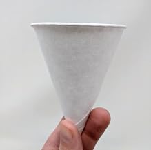 4.5 oz Rolled Rim Paper Cone Cup, YPCC-45, White | 5,000/Case