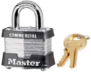 Master Lock 3KA-3210 1-1/2" Laminated Keyed Alike Padlocks - Quantity 77