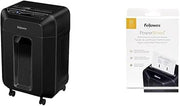 Fellowes AutoMax 100MA Micro-Cut Shredder Bundle with Lubricant Sheets