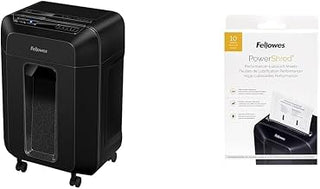 Fellowes AutoMax 100MA Micro-Cut Shredder Bundle with Lubricant Sheets