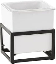 Cal-Mil 22020-6-13 Monterey White 6-1/2" Square Ice Housing