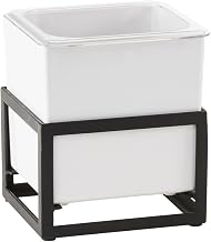 Cal-Mil 22020-6-13 Monterey White 6-1/2" Square Ice Housing