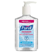 Purell 8 Fl Oz (Pack of 1) / White / liquid Hand Sanitizers