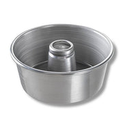 Aluminum #655 Angel Food Tube Cake Pan by Chicago Metallic Bakeware – 9.5 inches, Aluminum, Silver, Model 46550