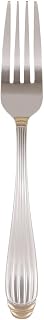 10 Strawberry Street Parisian Gold Salad Fork, Set of 6, Stainless Steel