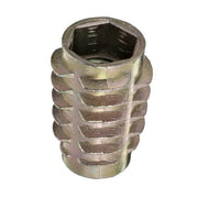 E-Z LOK 5/16"-18 Internal Threads, 0.789" / Silver / Tapping(Pack of 50) Threaded Inserts