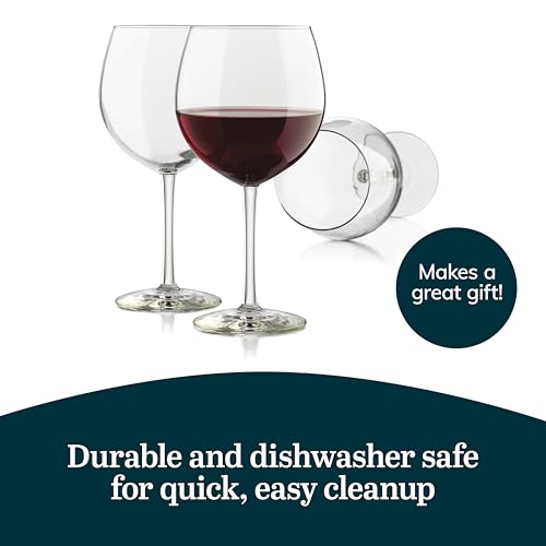 Libbey Large Red 8 / 8 count / Vina Wine Glasses