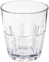 GET 9955-1-CL Bahama Rock Plastic Tumblers, 5-1/2 Oz, Case of 6 Dozen